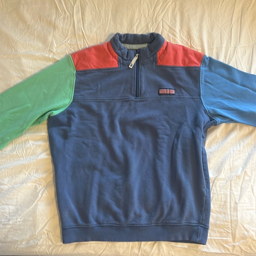 Vineyard Vines Quarter Zip Size medium